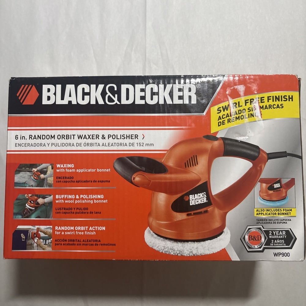 BLACK+DECKER Variable Speed Polisher, 6-Inch - WP900